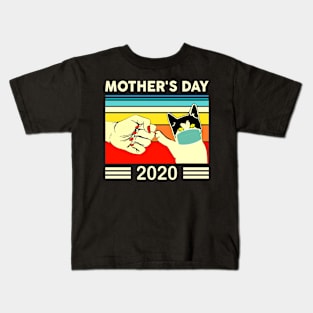 Mother Day 2020 Mommy Funny Best Cat Mom Gift Kids T-Shirt